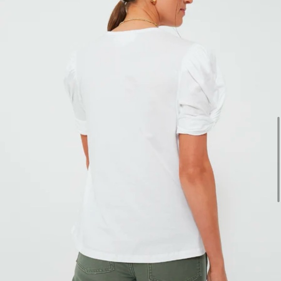 Tuckernuck - Pomandor Place
White Vesty Puff Short Sleeve Crewneck - Picture 4 of 5